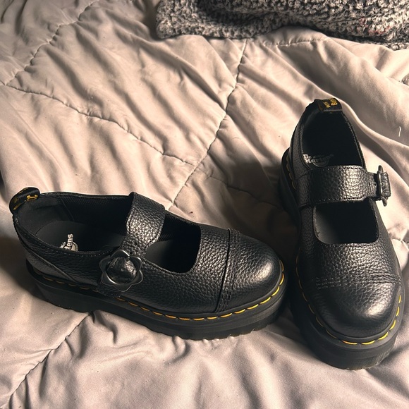 Dr. Marten addina flower black shoes - Picture 7 of 9